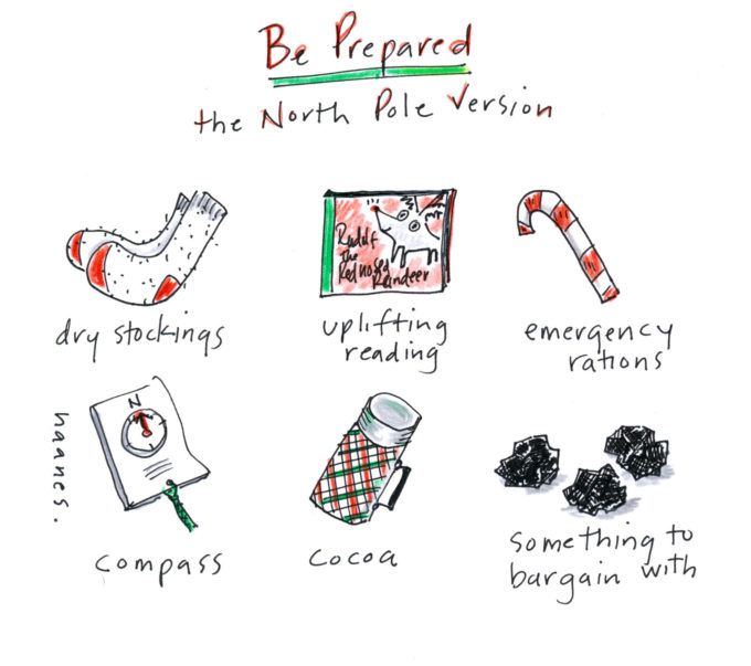 Be Prepared, the North Pole version