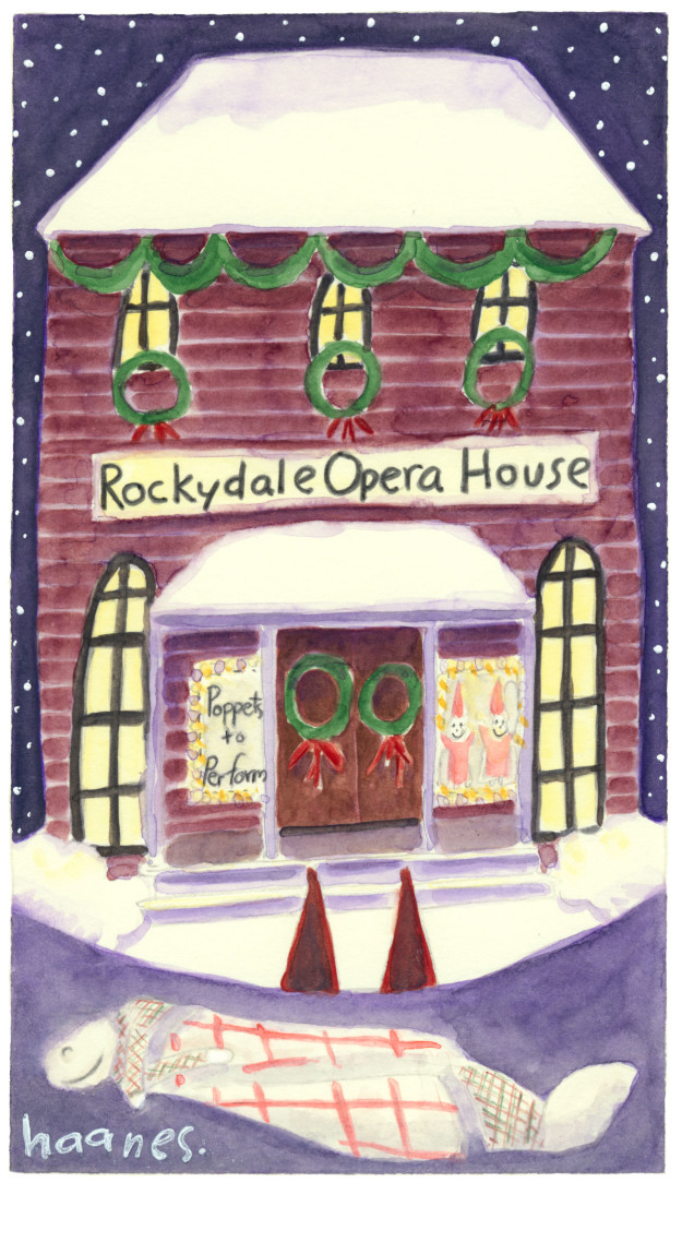 poppets dream of performing at Rockydale Opera House